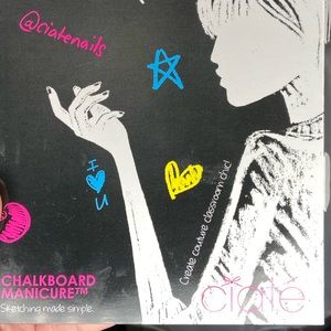 NIB Ciate Chalkboard Nail manicure kit